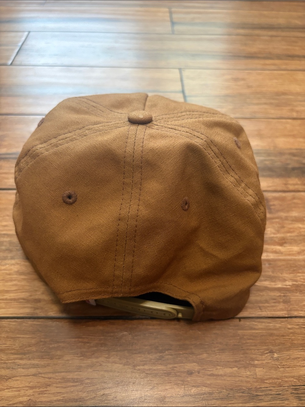 Brixton Coors Banquet Snapback Hat Brown Cap Beer - Picture 3 of 7